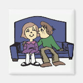 Aimant Je T'Aime Valentine (Devant)