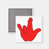 Aimant Je t'aime vraiment ASL ©WhiteTigerLLC.Com (Recto/Verso)