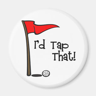 Aimant Je taperais que - golf