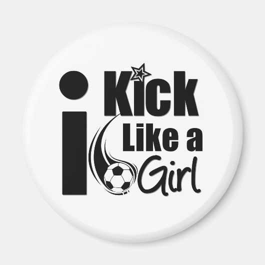 Aimant Je Tire Comme Une Fille (Devant)