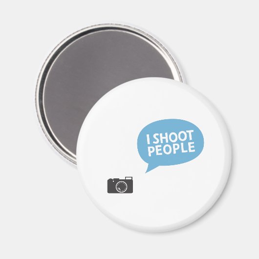 Aimant Je tire sur les gens (Recto/Verso)