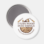 Aimant Je Transforme Le Bois En Choses (Recto/Verso)