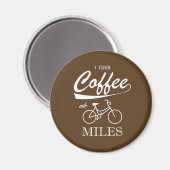 Aimant Je Transforme Le Café En Miles (Recto/Verso)