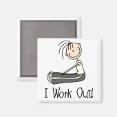 Aimant Je travaille sur l'aimant (Recto/Verso)