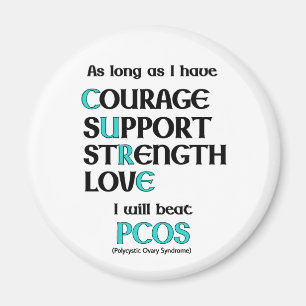 Aimant Je vais battre PCOS