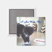 Aimant Je Veux Juste Jouer ! (Recto/Verso)