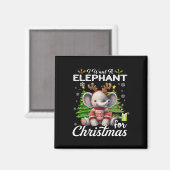 Aimant Je Veux Un Éléphant Pour Noël De Mignons Cadeaux X (Recto/Verso)