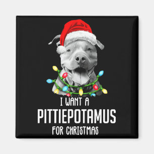 Aimant Je veux un Ttietamus pour Noël drôle Tbul _1