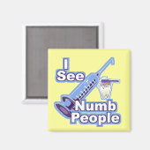 Aimant Je Vois Des Gens Nombreux (Recto/Verso)