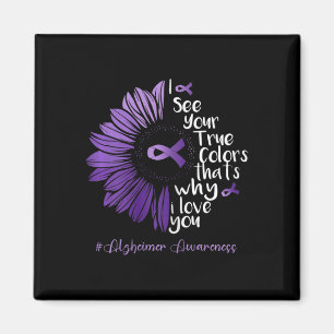 Aimant Je Vois Votre Vrai Couleur Heimerheimer Sunflower