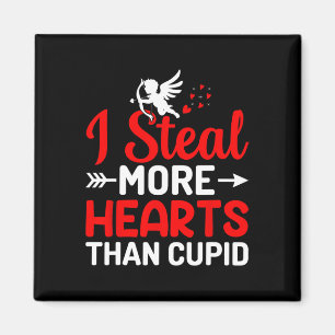 Aimant Je vole plus de cœurs que Cupidon