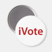 Aimant Je vote (Recto/Verso)