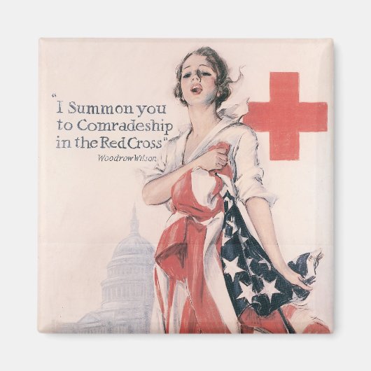 Aimant Je Vous Invite À La Camaraderie (Devant)