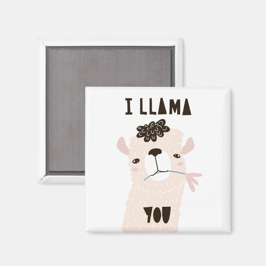 Aimant Je Vous Llama (Recto/Verso)