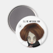 Aimant Je vous surveillerai (Recto/Verso)