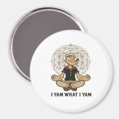 Aimant Je Yam What I Yam Mème Citation (Recto/Verso)