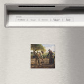 Aimant Jean-François Millet - Planteurs de pommes de terr (In Situ (Lave-vaisselle))