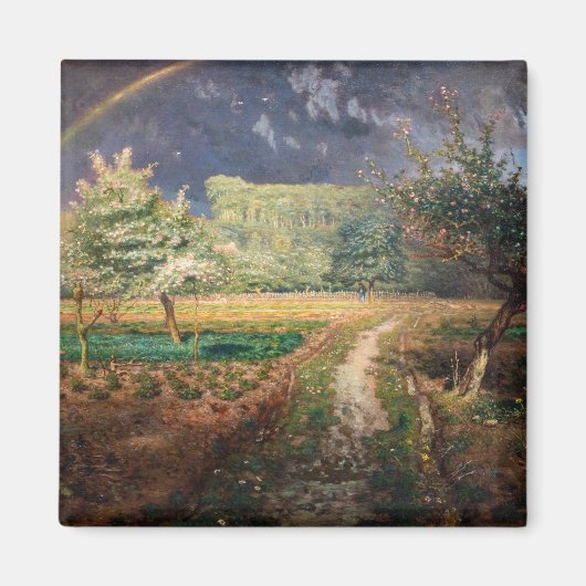 Aimant Jean-François Millet - Printemps à Barbizon (Devant)