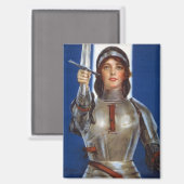 Aimant Jeanne d'Arc : La servante d'Orléans, héroïne du c (Recto/Verso)
