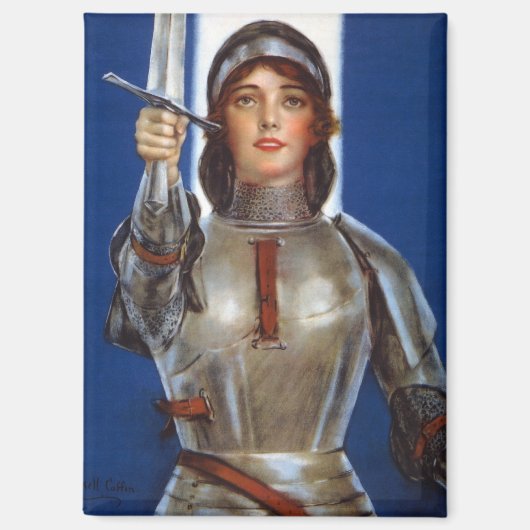 Aimant Jeanne d'Arc : La servante d'Orléans, héroïne du c (Recto)