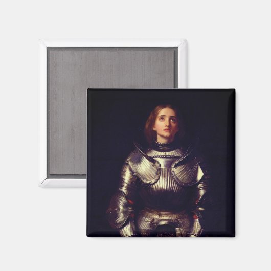 Aimant Jeanne d'Arc par John Everett Millais (Recto/Verso)
