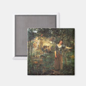 Aimant Jeanne d'Arc par Jules Bastien Lepage (Recto/Verso)
