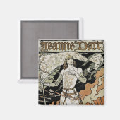 Aimant Jeanne d'Arc ~ Sarah Bernhardt (Recto/Verso)