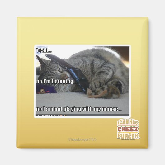 Aimant J'écoute (Devant)