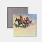 Aimant Jedediah Smith traversant le désert (Recto/Verso)