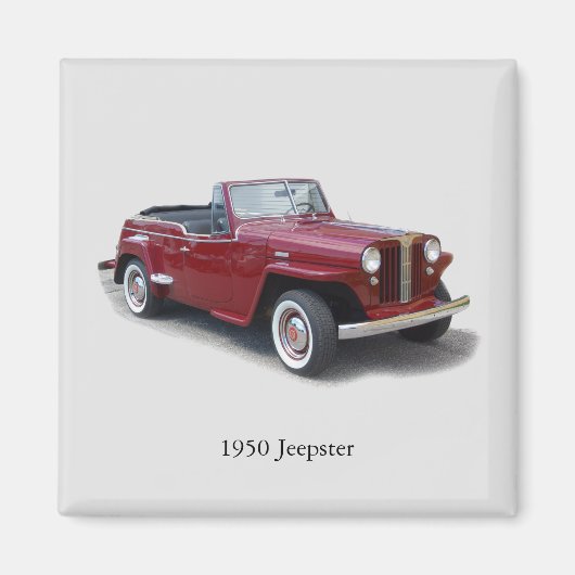 Aimant Jeepster 1950 (Devant)