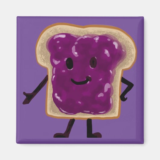 Aimant Jelly Sandwich Buddy (Devant)