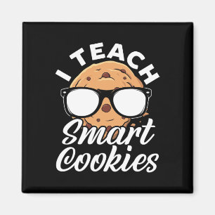 Aimant J'enseigne aux cookies intelligents enseignant 