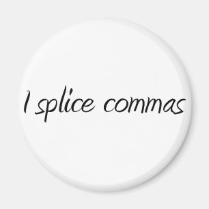 Aimant J'épisse des virgules