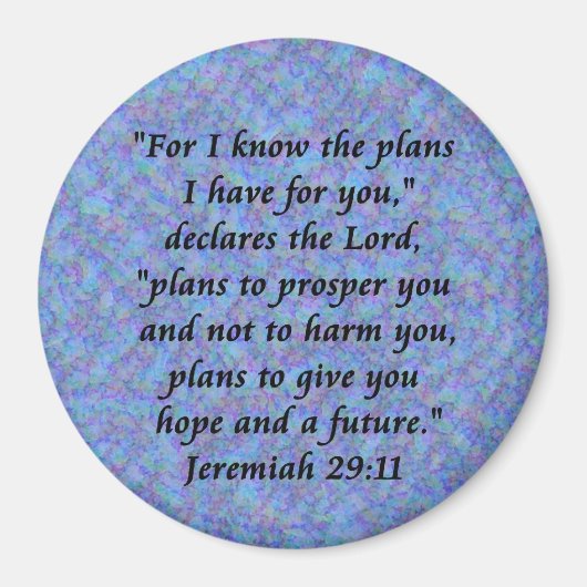 Aimant jeremiah 29 (Devant)