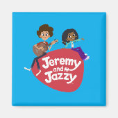 Aimant Jeremy et Jazzy Button (Devant)
