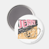 Aimant Jerry Face sur le fromage (Recto/Verso)