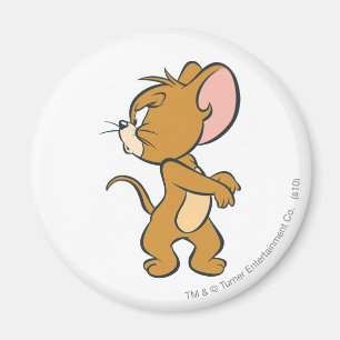 Aimant Jerry Regarder En Arrière En Colère