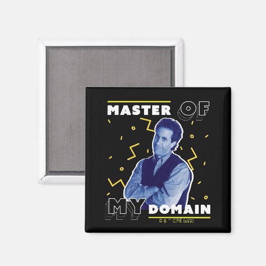 Aimant Jerry Seinfeld | Master of My Domain (Recto/Verso)