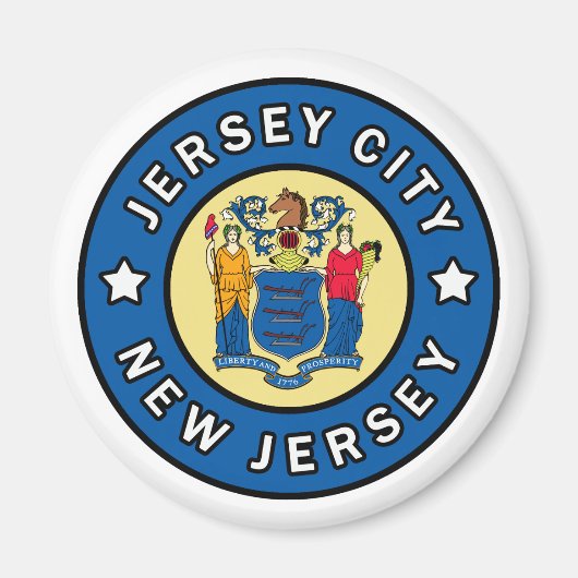 Aimant Jersey City New Jersey (Devant)