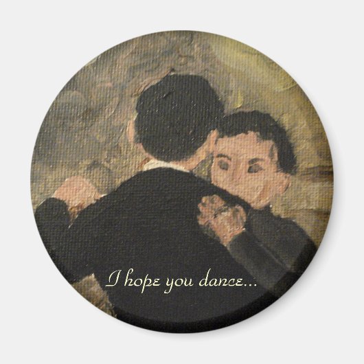 Aimant J'espère que vous dansez (Devant)