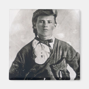 Aimant Jesse Woodson James (photo de b/w)