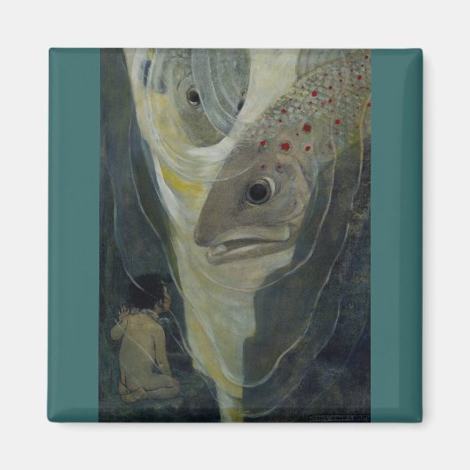 Aimant Jessie Willcox Smith Water Babies (Devant)