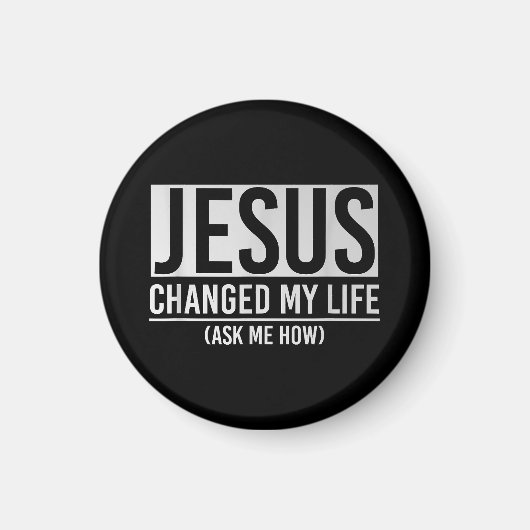Aimant Jésus A Changé Ma Vie Demandez-Moi Comment Jésus (Devant)