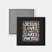 Aimant Jésus Aime Et S'Occupe De Vous (Recto/Verso)