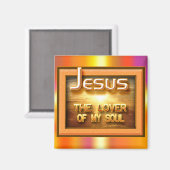 Aimant "Jésus - Amoureux de mon âme" par Cheryl Daniels (Recto/Verso)