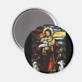 Aimant Jésus Berger avec son mouton (Recto/Verso)