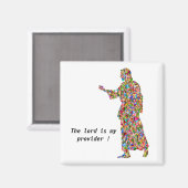 Aimant Jésus Christ christianisme (Recto/Verso)