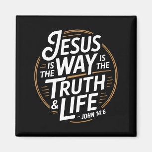Aimant Jésus Christ Est La Voie Est La Vérité Et La Vie J