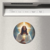 Aimant Jesus Christ Heavenly Image for your Refrigerator (In Situ (Lave-vaisselle))