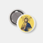 Aimant Jésus-Christ Pantocrator (Recto/Verso)